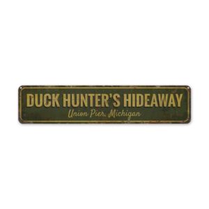 Duck-Hunters-Hideaway-Premium-Quality-Rustic-Metal-Sign-2.jpg