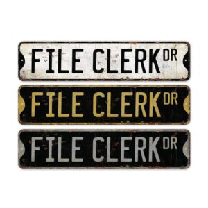 File-Clerk-Premium-Quality-Rustic-Metal-Sign-2.jpg