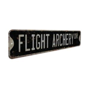 Flight-Archery-Premium-Quality-Rustic-Metal-Sign-7.jpg