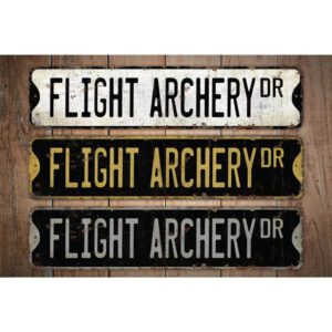 Flight-Archery-Premium-Quality-Rustic-Metal-Sign-Images.jpg