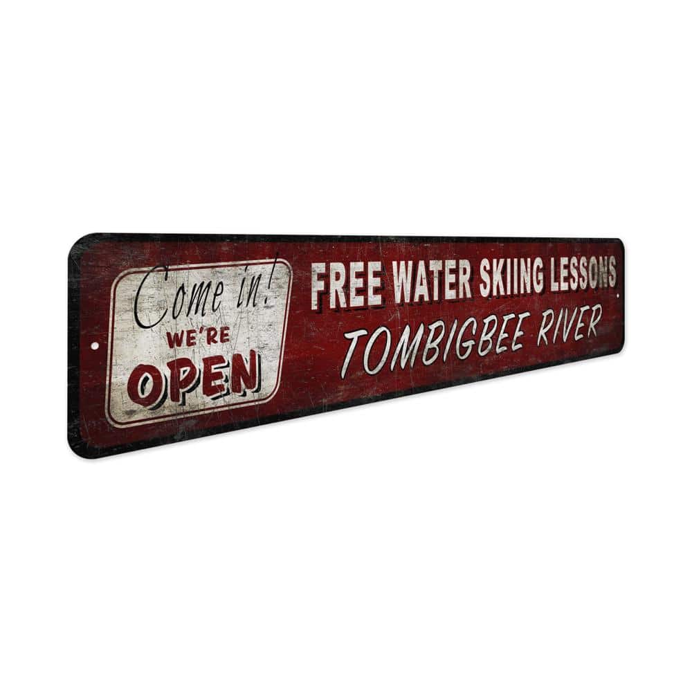 Free-Water-Ski-Lesson-Premium-Quality-Rustic-Metal-Sign-3.jpg