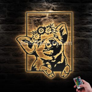 Funny-Pig-Farmhouse-Metal-Wall-Art-Led-Light-Images-2.jpg