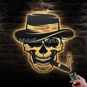 Gangter-Sugar-Skull-Cigar-Metal-Wall-Art-Led-Light-Images-1.jpg