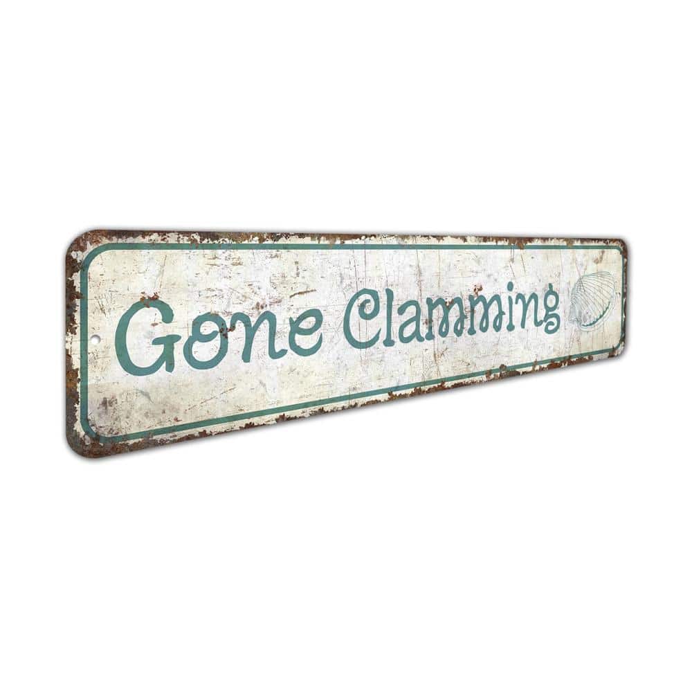 Gone-Clamming-Sign-Premium-Quality-Rustic-Metal-Sign-3.jpg