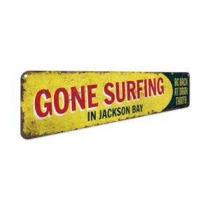 Gone-Surfing-Sign-Premium-Quality-Rustic-Metal-Sign-3.jpg