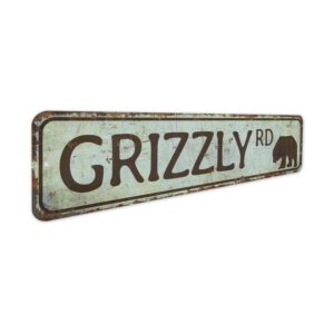 Grizzly-Road-Sign-Premium-Quality-Rustic-Metal-Sign-3.jpg