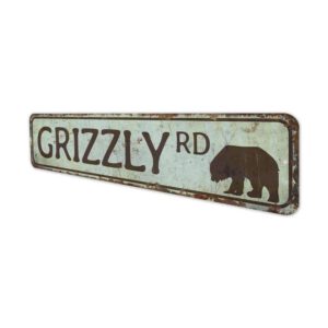 Grizzly-Road-Sign-Premium-Quality-Rustic-Metal-Sign-4.jpg