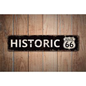 Historic-Route-Sign-Premium-Quality-Rustic-Metal-Sign-Images.jpg