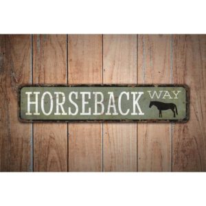 Horseback-Road-Sign-Premium-Quality-Rustic-Metal-Sign-Images.jpg