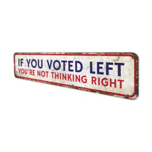 If-You-Voted-Left-Youre-Not-Thinking-Right-Premium-Quality-Rustic-Metal-Sign-4.jpg