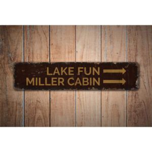 Lake-Fun-Arrow-Sign-Premium-Quality-Rustic-Metal-Sign-Images.jpg