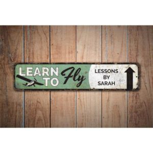 Learn-To-Fly-Sign-Premium-Quality-Rustic-Metal-Sign-Images-1.jpg