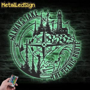 Lighthouse-Compass-Metal-Wall-Art-LED-Light-7.jpg