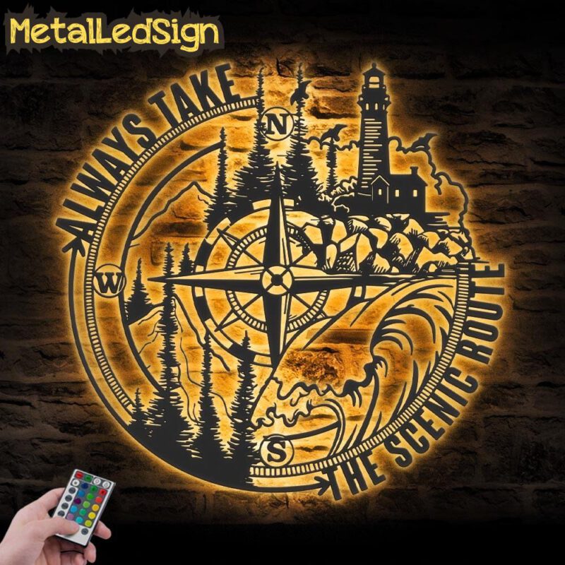 Lighthouse-Compass-Metal-Wall-Art-LED-Light-Images.jpg