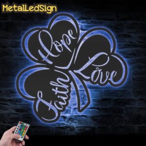 Lucky-Shamrock-Metal-Wall-Art-LED-Light-7.jpg