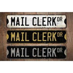 Mail-Clerk-Premium-Quality-Rustic-Metal-Sign-Images.jpg