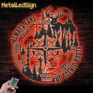 Nautical-Wild-Compass-Metal-Wall-Art-LED-Light-7.jpg