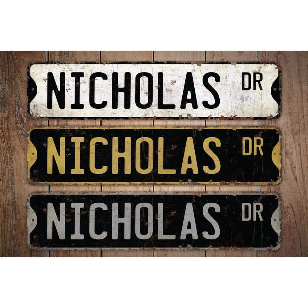 Nicholas-Name-Sign-Premium-Quality-Rustic-Metal-Sign-Images.jpg