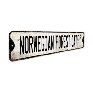 Norwegian-Forest-Cat-Premium-Quality-Rustic-Metal-Sign-3.jpg