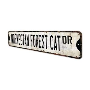 Norwegian-Forest-Cat-Premium-Quality-Rustic-Metal-Sign-4.jpg