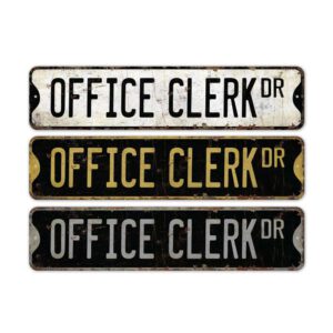 Office-Clerk-Premium-Quality-Rustic-Metal-Sign-2.jpg