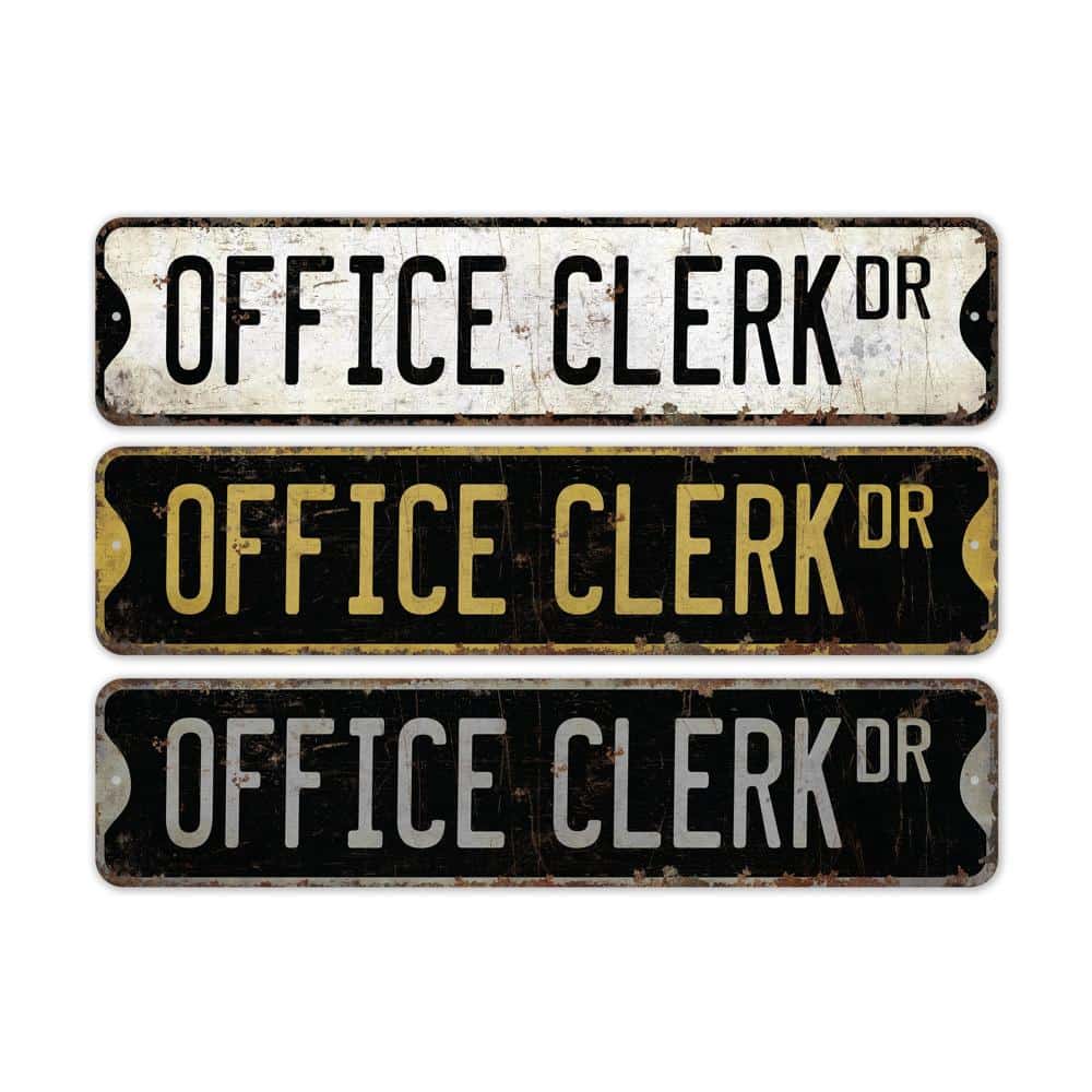Office-Clerk-Premium-Quality-Rustic-Metal-Sign-2.jpg