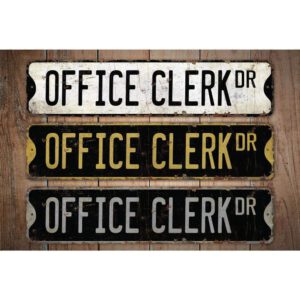 Office-Clerk-Premium-Quality-Rustic-Metal-Sign-Images.jpg