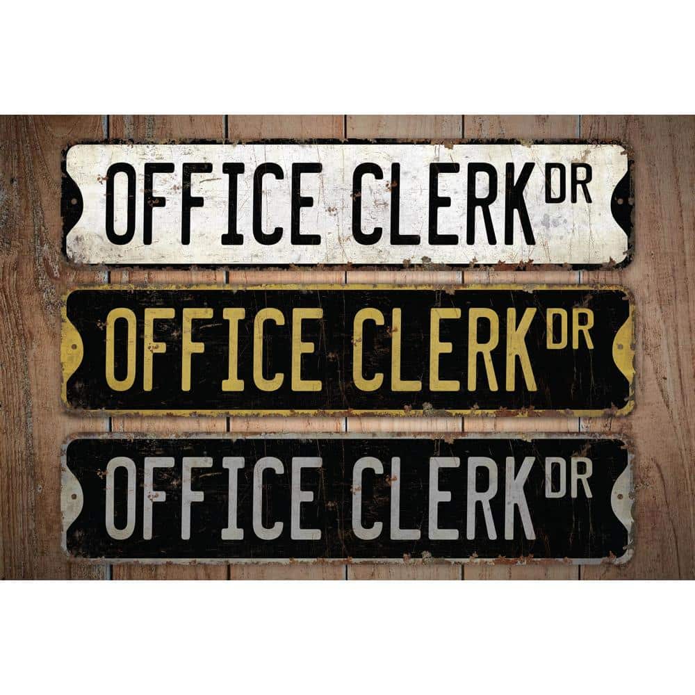 Office-Clerk-Premium-Quality-Rustic-Metal-Sign-Images.jpg