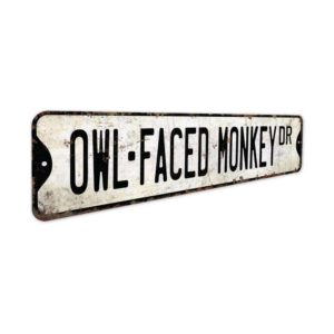 Owl-Faced-Monkey-Premium-Quality-Rustic-Metal-Sign-3.jpg
