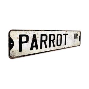 Parrot-Premium-Quality-Rustic-Metal-Sign-3.jpg