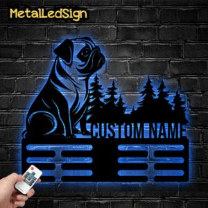 Personalized-Cute-Pug-Dog-Metal-Hanger-4.jpg