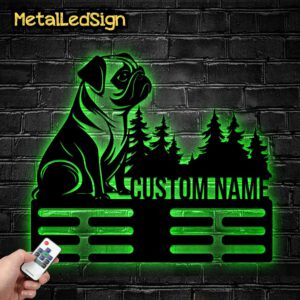 Personalized-Cute-Pug-Dog-Metal-Hanger-8.jpg