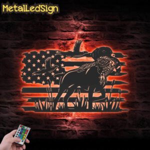 Pheasant-Vizsla-Dog-Hunting-Metal-Wall-Art-LED-Light-5.jpg