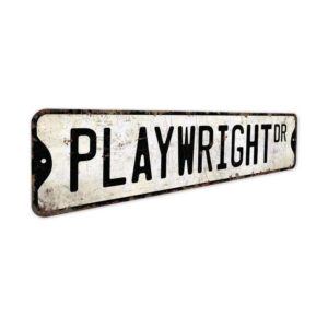 Playwright-Premium-Quality-Rustic-Metal-Sign-3.jpg