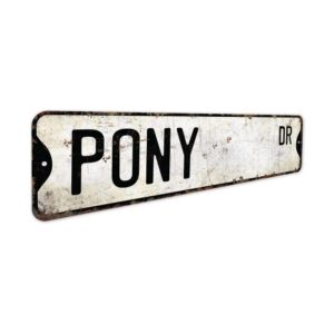 Pony-Premium-Quality-Rustic-Metal-Sign-3.jpg
