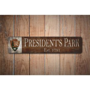 President-Park-Sign-Premium-Quality-Rustic-Metal-Sign-Images.jpg