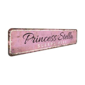 Princess-Sleeps-Here-Sign-Premium-Quality-Rustic-Metal-Sign-4.jpg