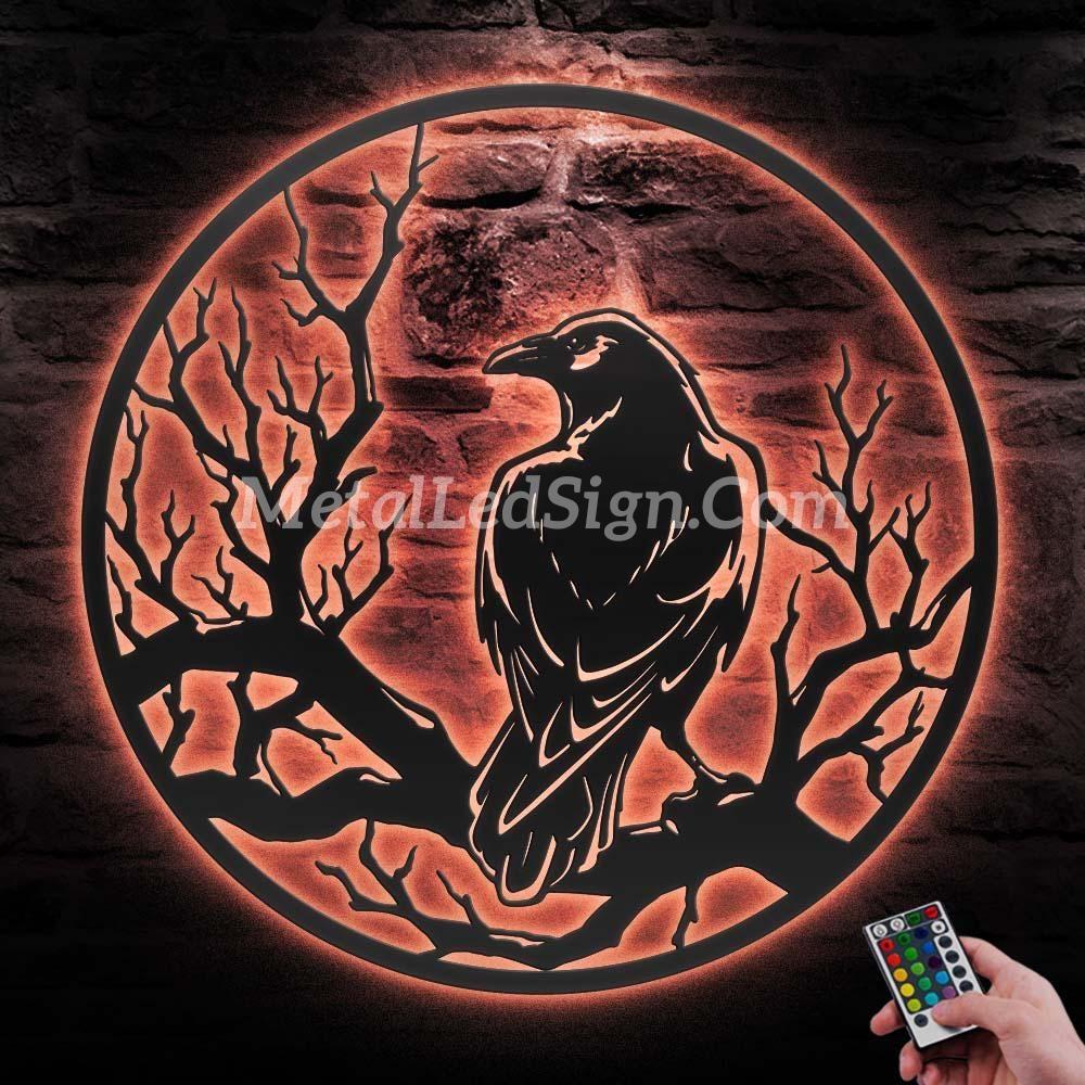 Raven-On-Branch-Metal-Wall-Art-With-Led-Light-6.jpg