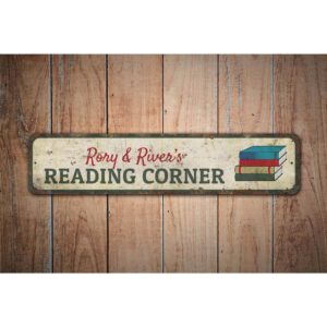 Reading-Corner-Premium-Quality-Rustic-Metal-Sign-Images.jpg