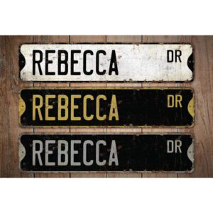 Rebecca-Name-Sign-Premium-Quality-Rustic-Metal-Sign-Images.jpg