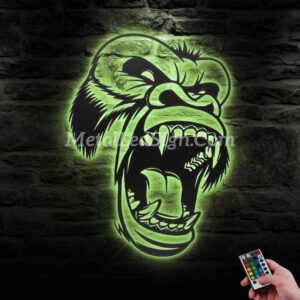 Roaring-Gorilla-Angry-Metal-Wall-Art-Led-Light-6.jpg