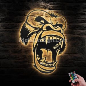 Roaring-Gorilla-Angry-Metal-Wall-Art-Led-Light-Images-1.jpg