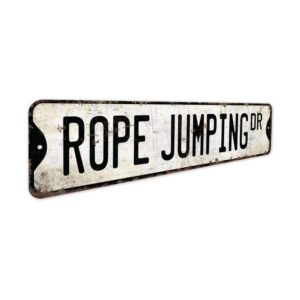 Rope-Jumping-Premium-Quality-Rustic-Metal-Sign-3.jpg