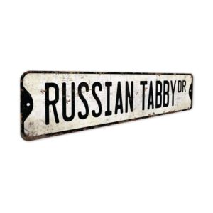 Russian-Tabby-Premium-Quality-Rustic-Metal-Sign-3.jpg