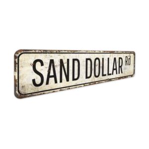 Sand-Dollar-Road-Premium-Quality-Rustic-Metal-Sign-3.jpg