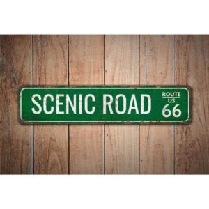 Scenic-Road-Sign-Premium-Quality-Rustic-Metal-Sign-Images.jpg