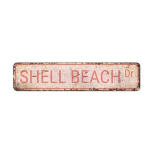 Shell-Beach-Sign-Premium-Quality-Rustic-Metal-Sign-2.jpg