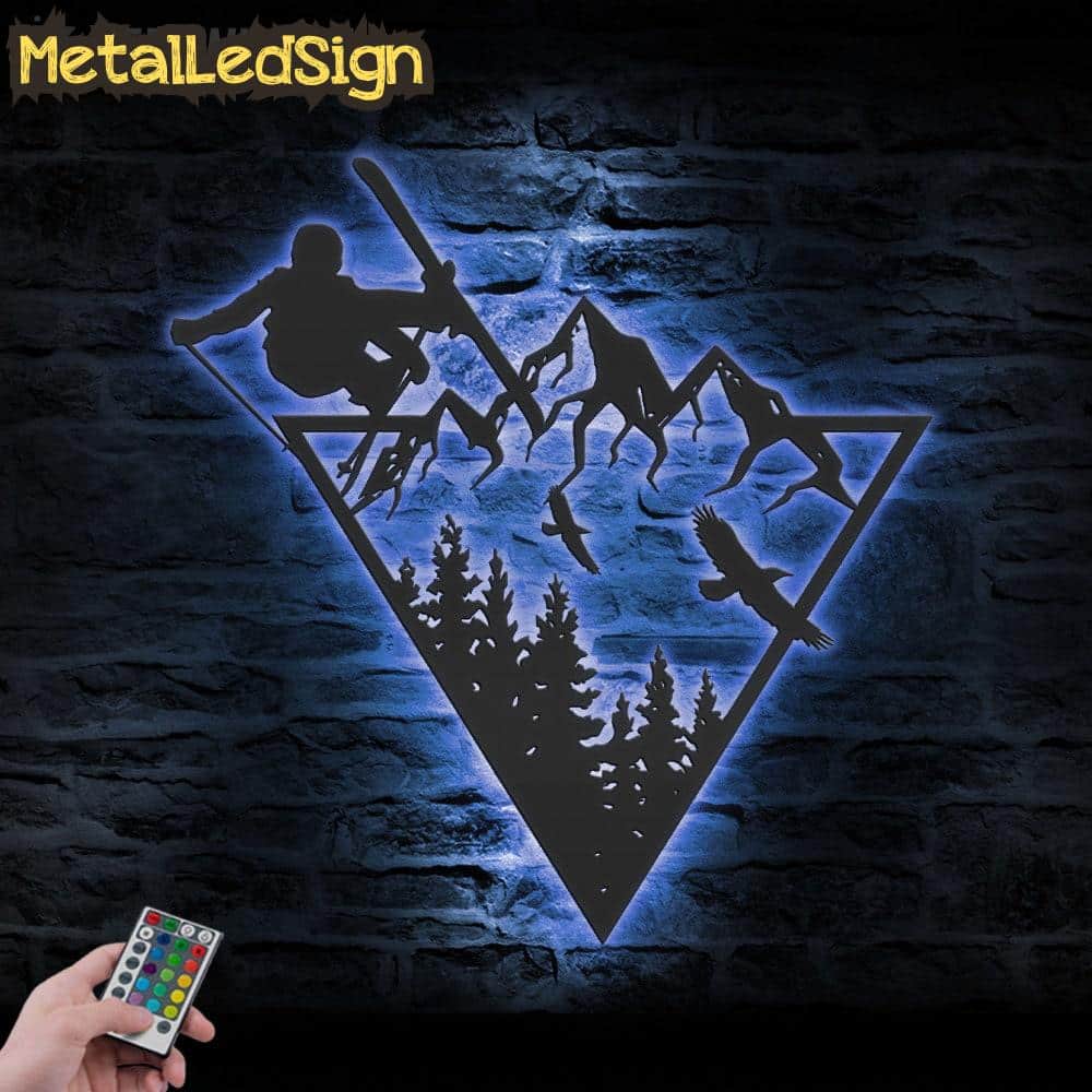 Snow-Skiing-Winter-Sport-Metal-Wall-Art-LED-Light-3.jpg