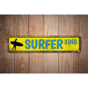 Surfer-Xing-Sign-Premium-Quality-Rustic-Metal-Sign-Images.jpg