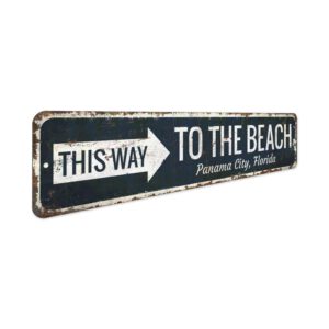 To-The-Beach-Arrow-Premium-Quality-Rustic-Metal-Sign-3-1.jpg